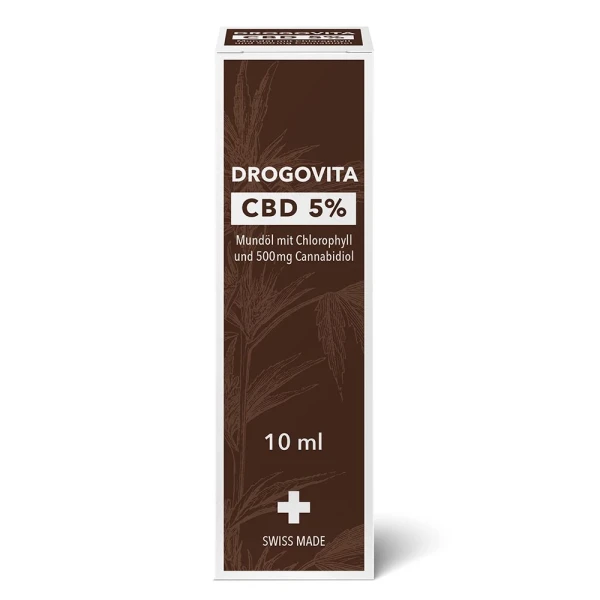 DROGOVITA CBD Mundöl 5 % Fl 10 ml