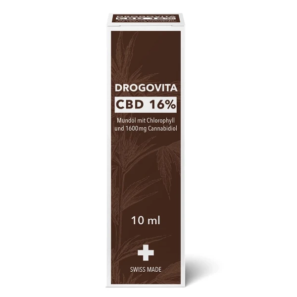 DROGOVITA CBD Mundöl 16 % Fl 10 ml