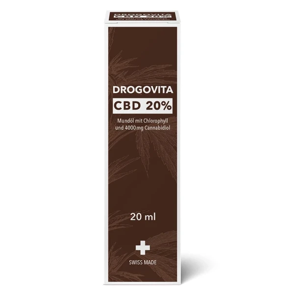 DROGOVITA CBD Mundöl 20 % Fl 20 ml