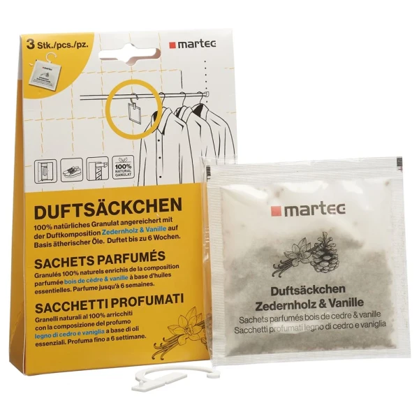 MARTEC Schrank-Duftsäckchen 3 Stk
