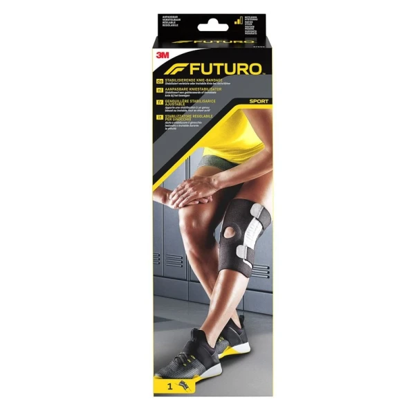 3M FUTURO SPORT Stabilisier Knie-Bandage anpassbar schwarz
