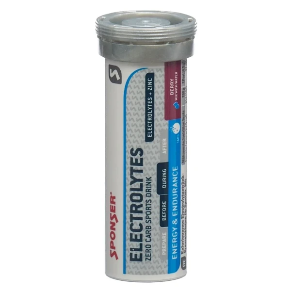 SPONSER Electrolytes Tabs Berry 10 x 4.5 g