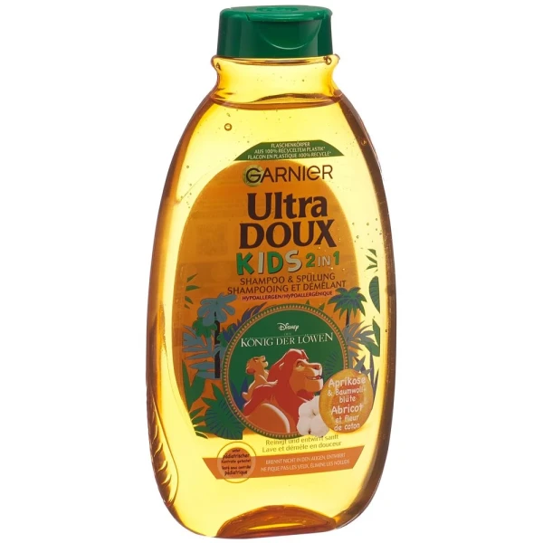 ULTRA DOUX Kids 2in1 Shampoo Aprikose&Baumw 300 ml