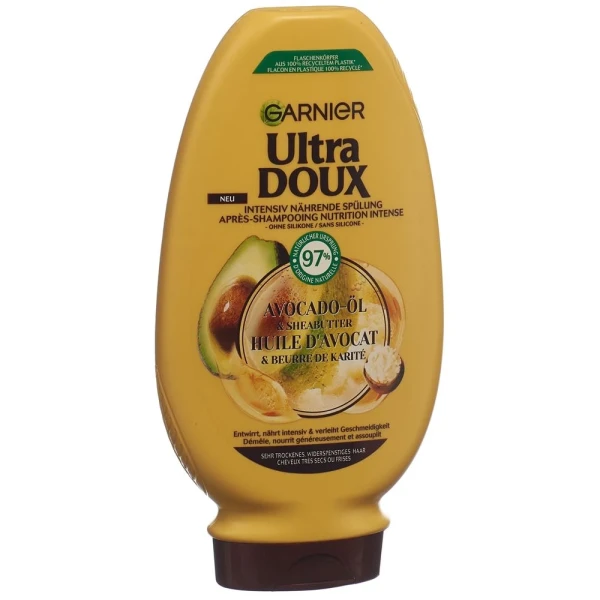 ULTRA DOUX Spülung Intensiv Avocadoöl&Sheab 250 ml