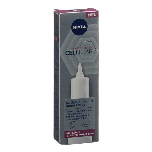 NIVEA Cellular Exp Fill Augen Lippen Tb 15 ml