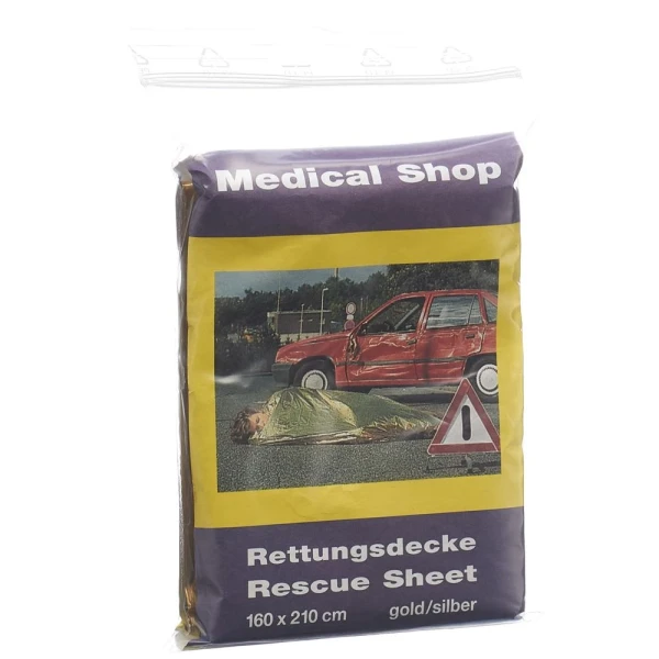 MEDICAL SHOP Rettungsdecke 160x210cm