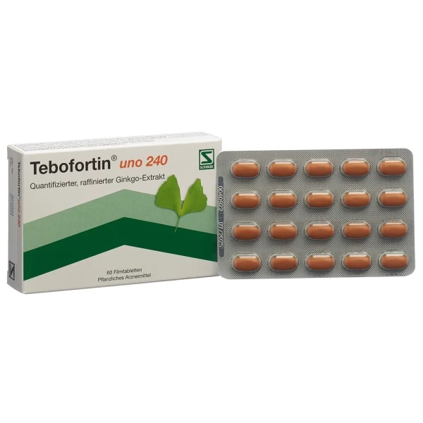TEBOFORTIN uno Filmtabl 240 mg (neu) 60 Stk