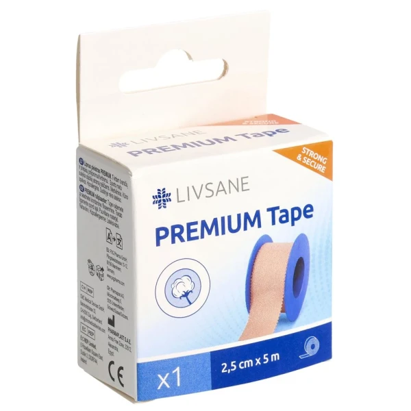 LIVSANE Premium Fixierpflaster 2.5cmx5m
