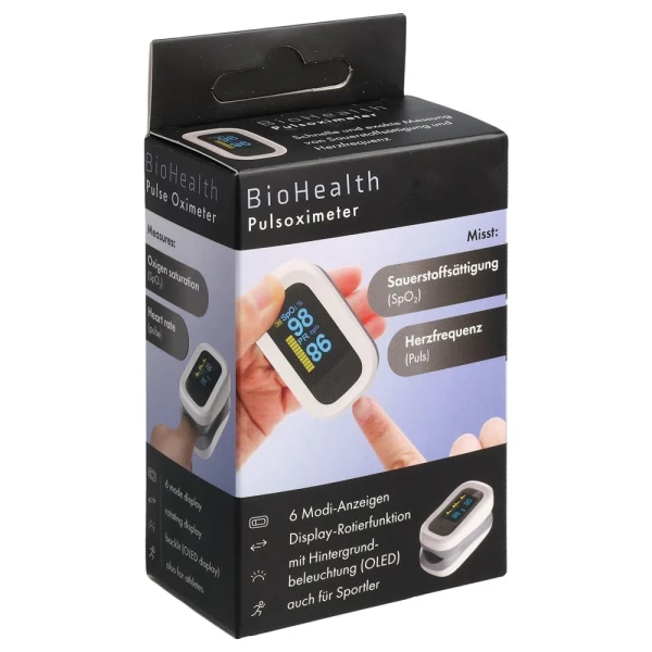 BIOHEALTH Pulsoximeter mit Perfusions-Index