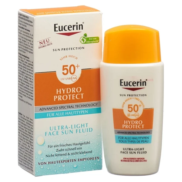 EUCERIN SUN Face Hydro Protect LSF50+ Fl 50 ml