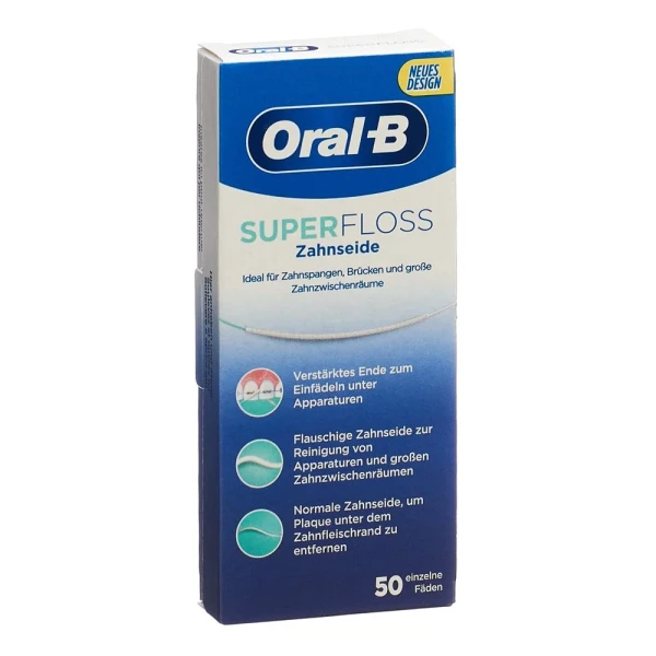 ORAL-B SuperFloss 50 Stk
