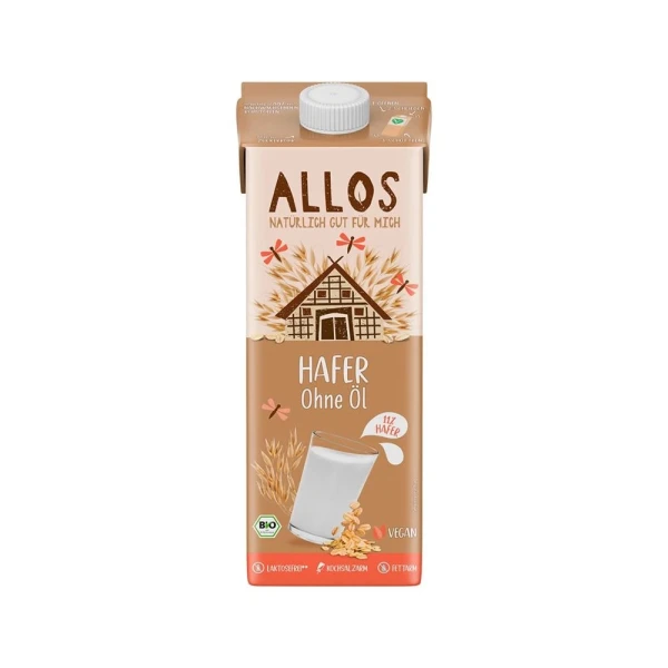 ALLOS Hafer Drink fettarm Tetra 1 lt