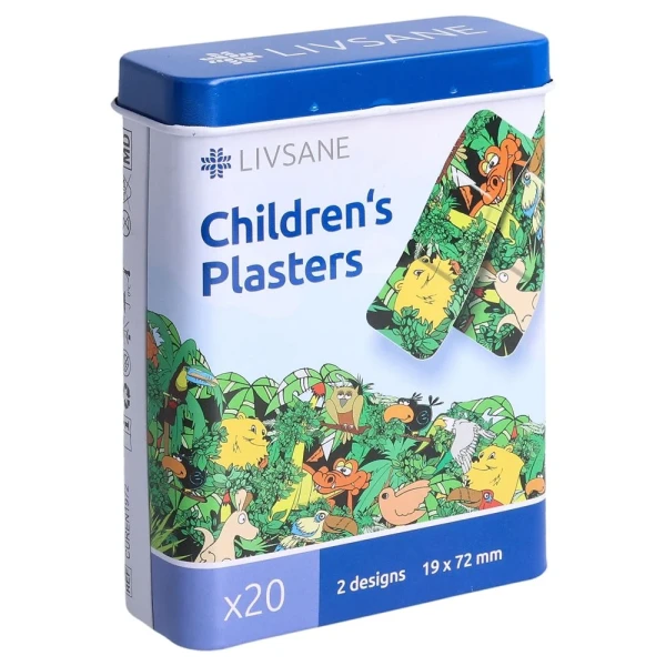 LIVSANE Kinderpflaster Jungle Anim 20 Stk