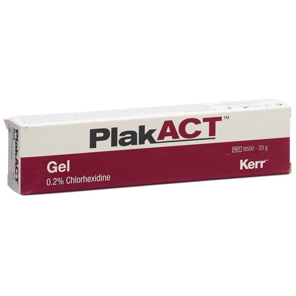 PLAKACT Gel 0.2 % Chlorhexidin Tb 33 g