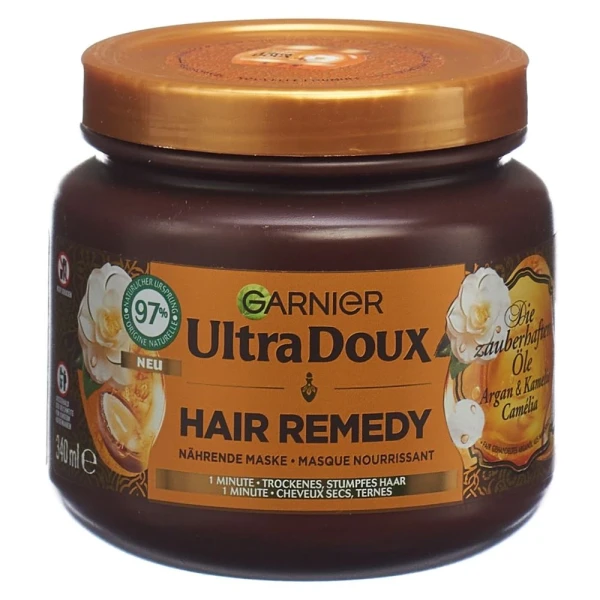 ULTRA DOUX Hair Remedy Maske Argan&Camelia 340 ml