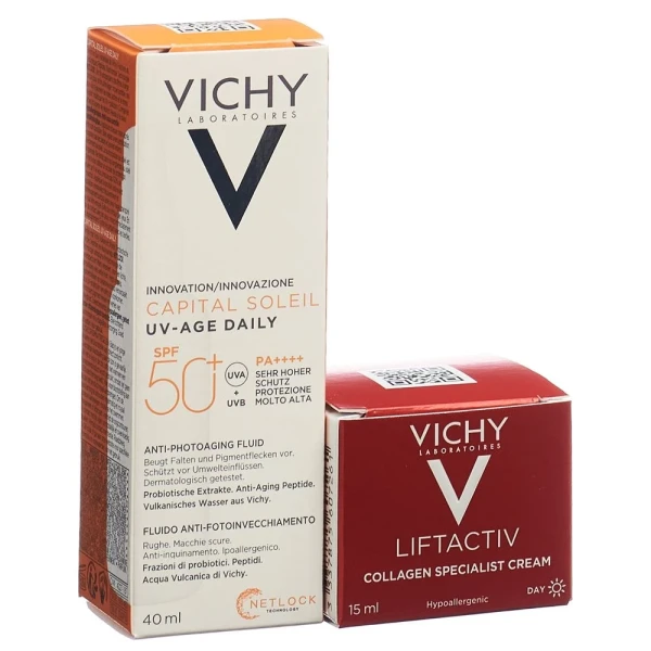 VICHY Capital Soleil UV Age +Lift CS 15ml gratis 40 ml